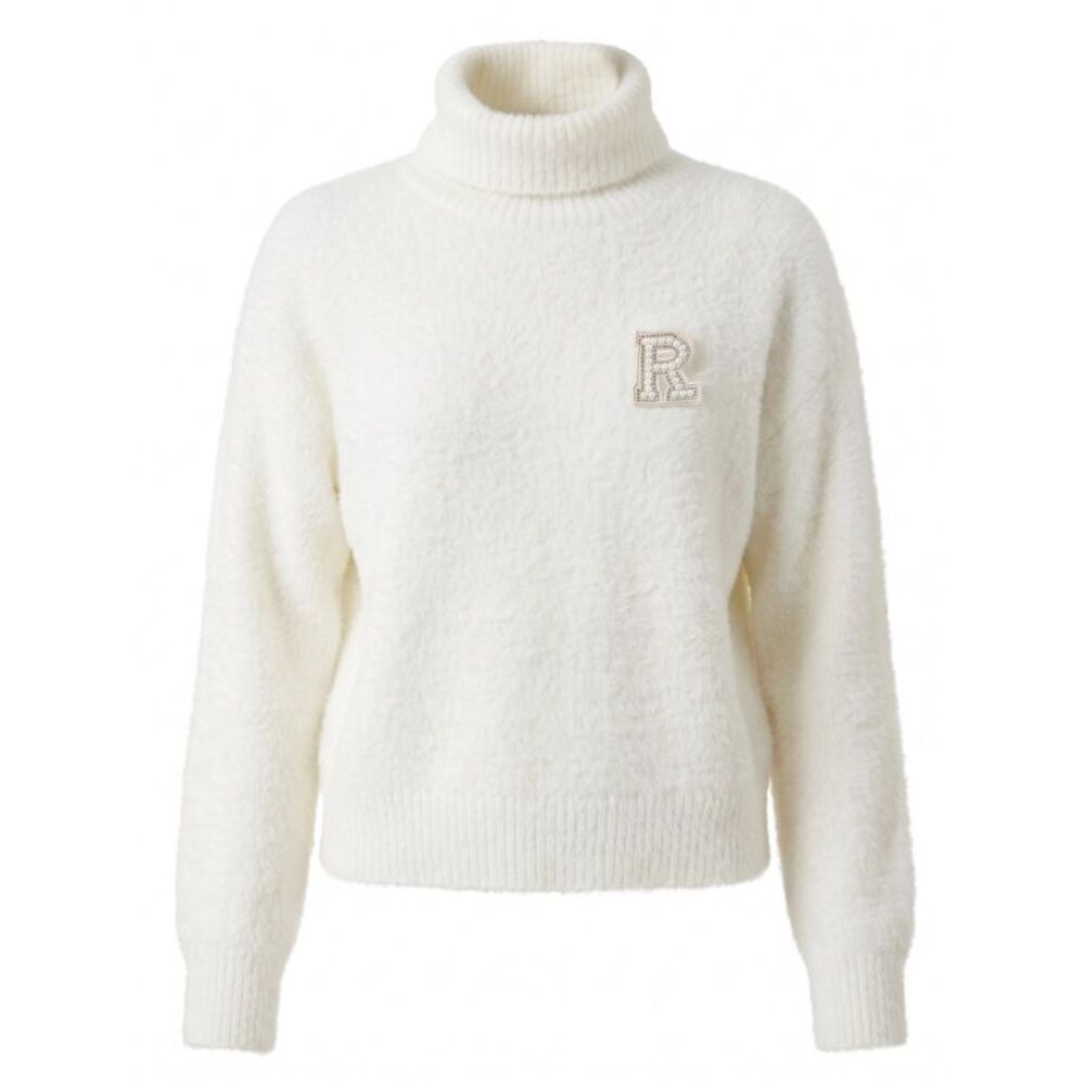 Rudsak Women Alisya Fuzzy Knit Turtleneck Sweater